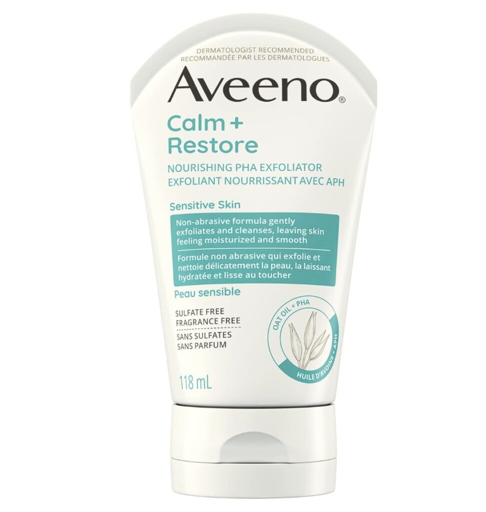 Aveeno Calm + Restore Nourishing PHA Exfoliator