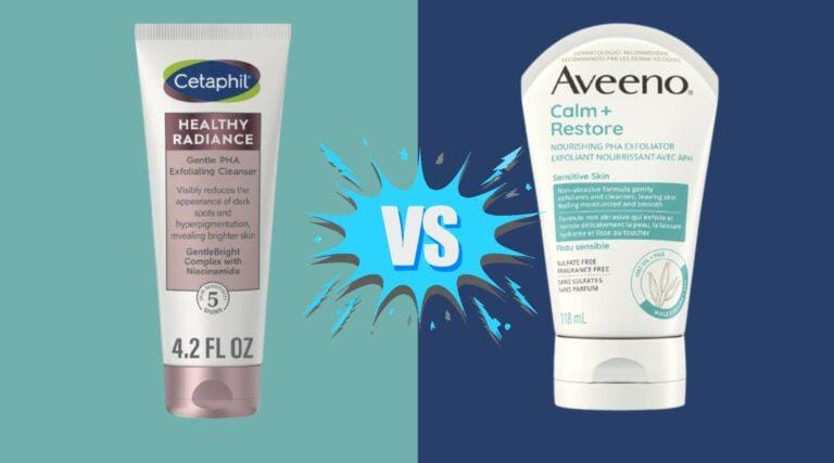 Aveeno Calm + Restore vs Cetaphil Healthy Radiance