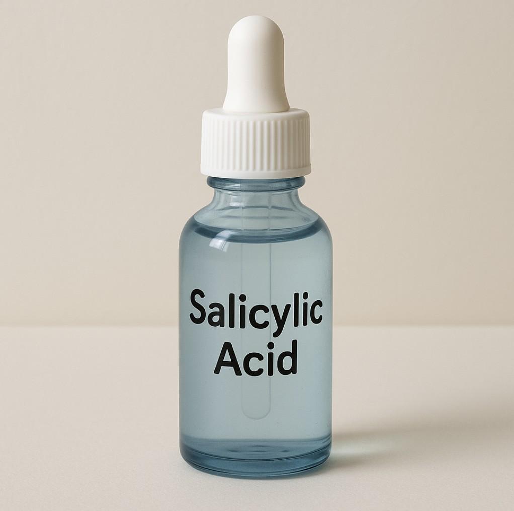Salicylic acid in skincare
