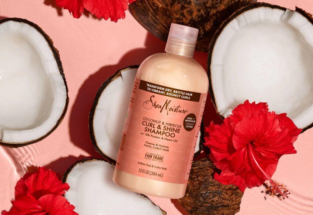 SheaMoisture Coconut & Hibiscus Curl & Shine Shampoo