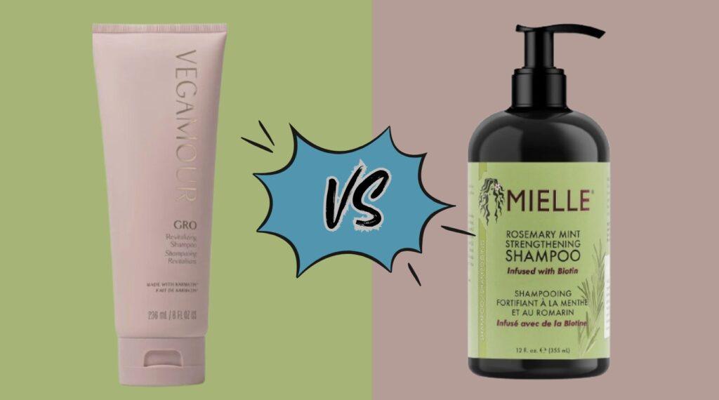 Vegamour GRO vs Mielle Rosemary Mint