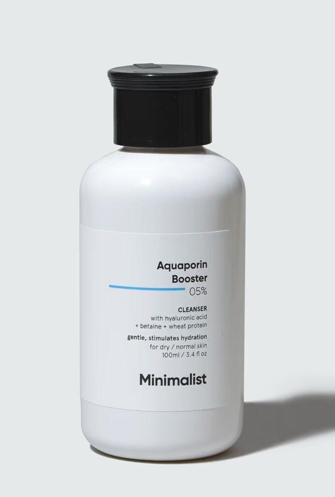 Minimalist 5% Aquaporin Booster Face Wash Review