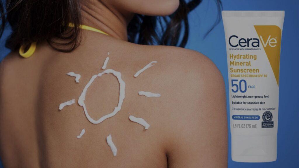 CeraVe Hydrating Mineral Sunscreen SPF 50