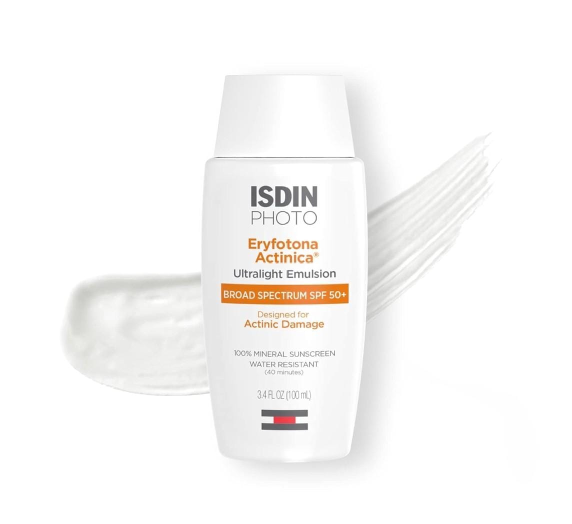 ISDIN Eryfotona Actinica or CeraVe SPF 50