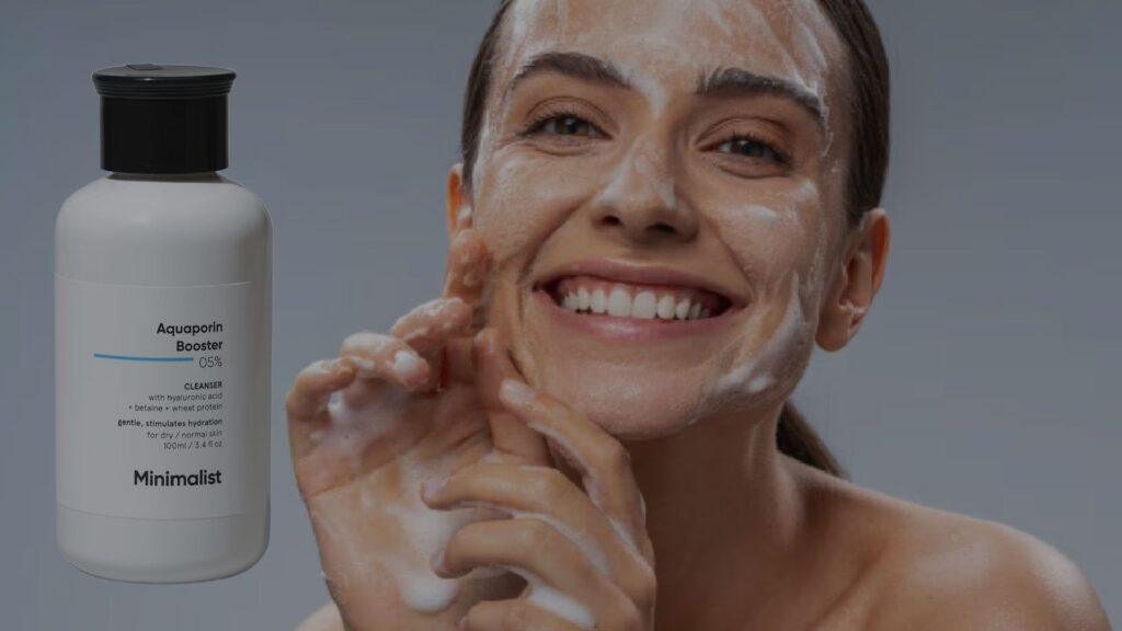 Minimalist 5% Aquaporin Booster Face Wash Review