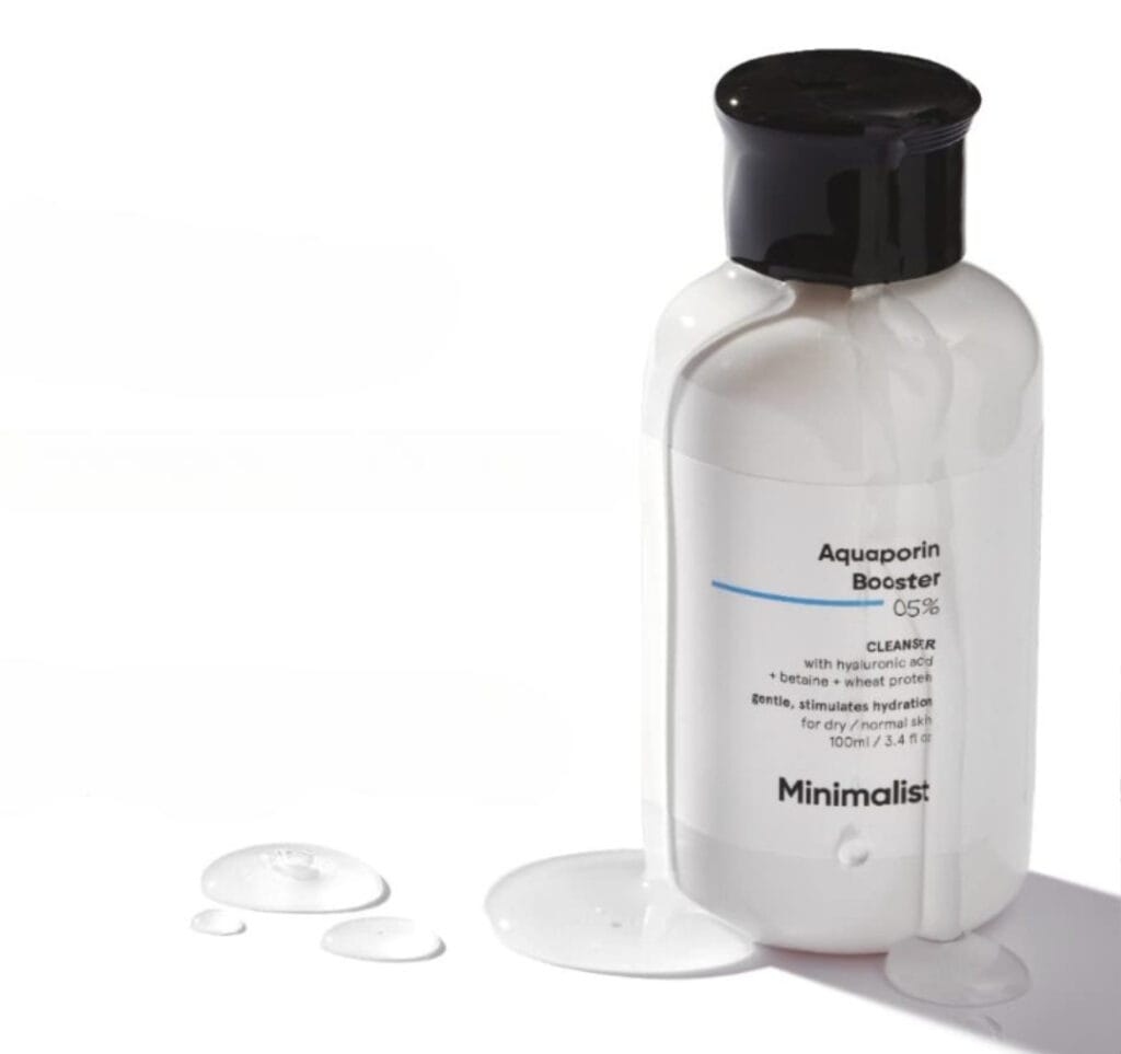 Minimalist 5% Aquaporin Booster Face Wash Review