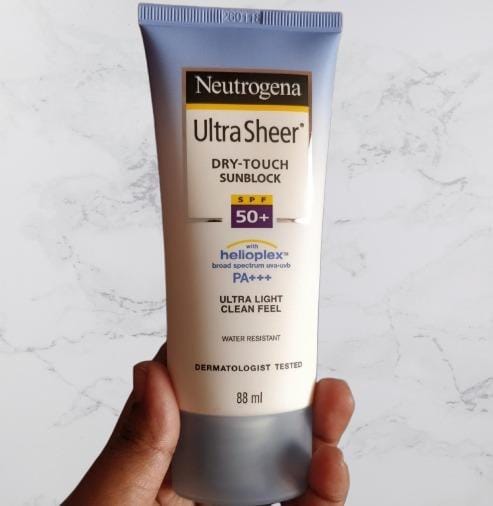 Neutrogena Ultra Sheer Dry-Touch Sunscreen SPF 50+