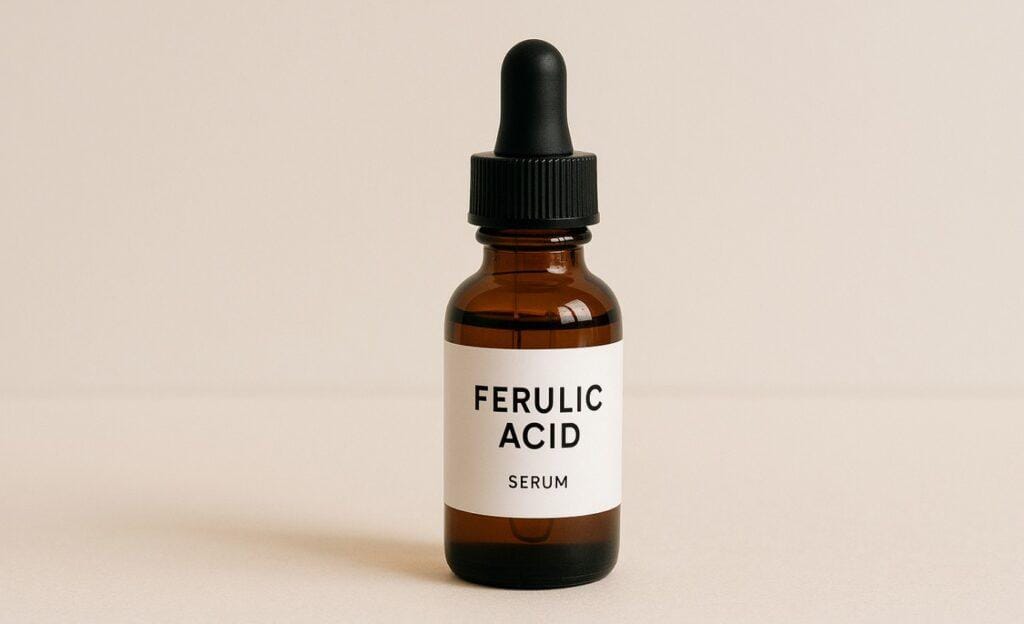 Ferulic acid in skincare